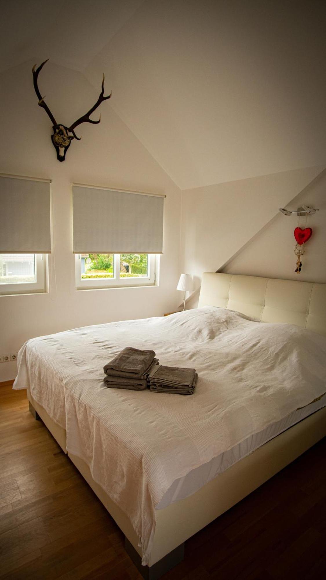 Ferienhaus Mountfrosch Mit Sauna Und Naturpool 몬샤우 외부 사진