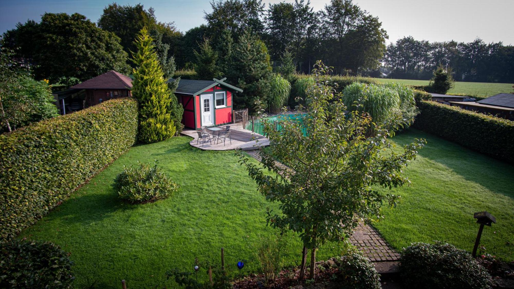 Ferienhaus Mountfrosch Mit Sauna Und Naturpool 몬샤우 외부 사진